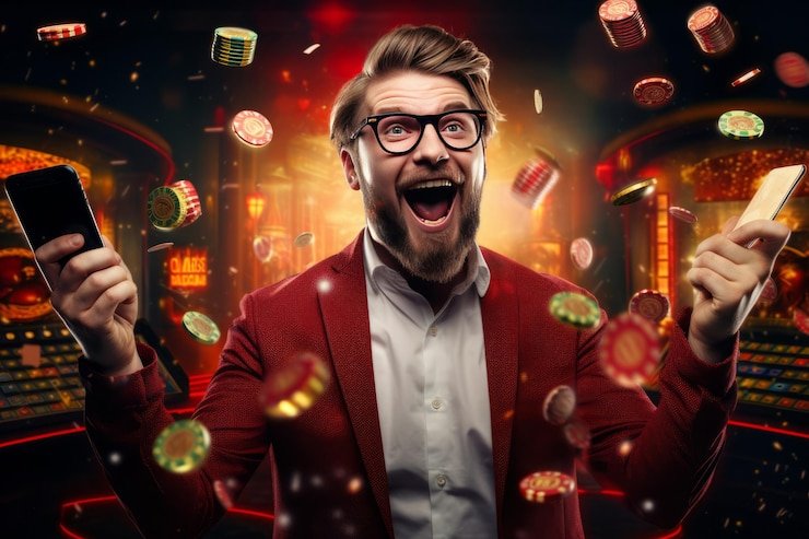 Pengguna mobile membaca fitur akun hiburan
